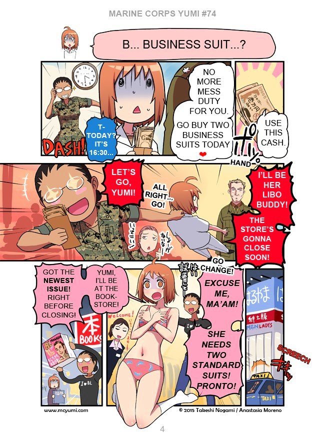 Marine Corps Yumi Chapter 74 page 4 - Chapter 74