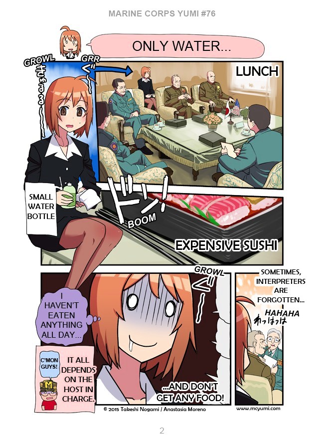 Marine Corps Yumi Chapter 76 page 2 - Chapter 76