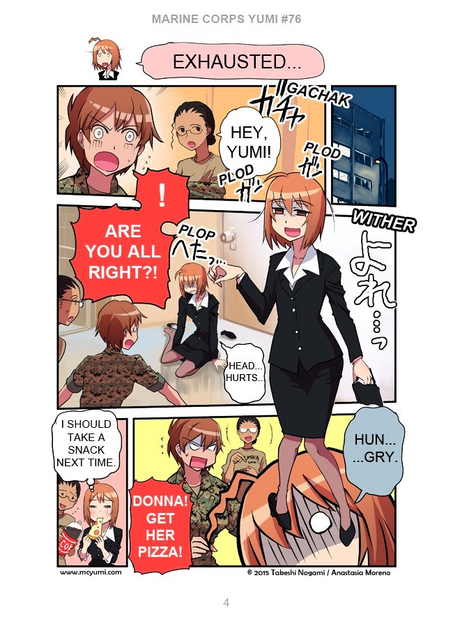 Marine Corps Yumi Chapter 76 page 4 - Chapter 76