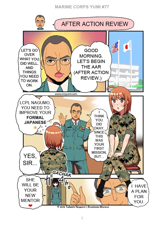 Marine Corps Yumi Chapter 77 page 1 - Chapter 77