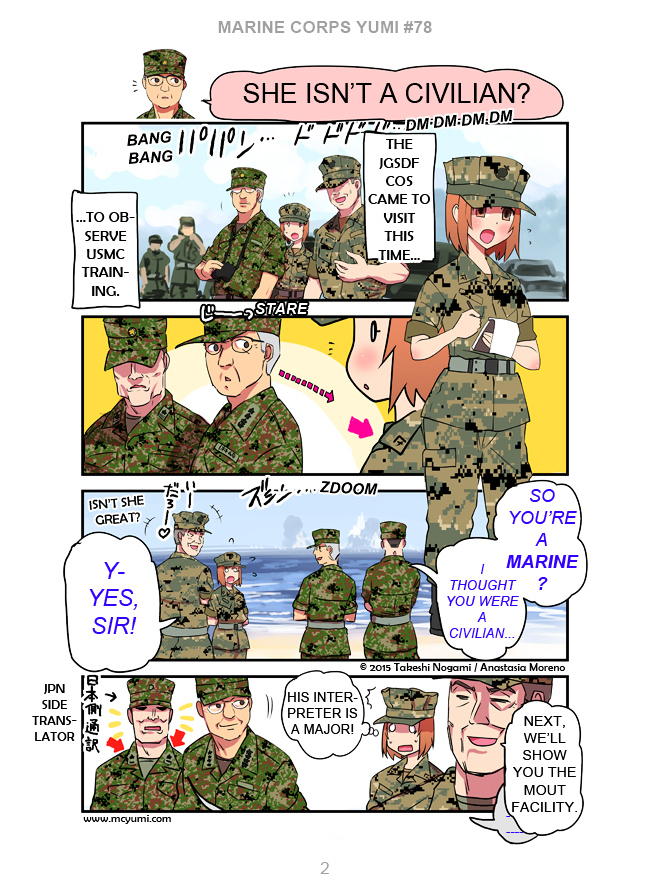 Marine Corps Yumi Chapter 78 page 2 - Chapter 78