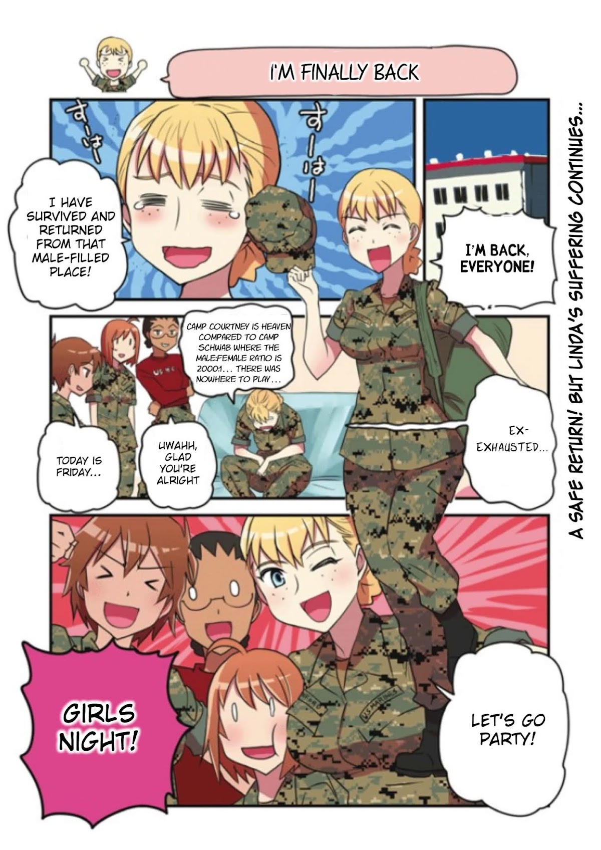 Marine Corps Yumi Chapter 79 page 1 - Chapter 79