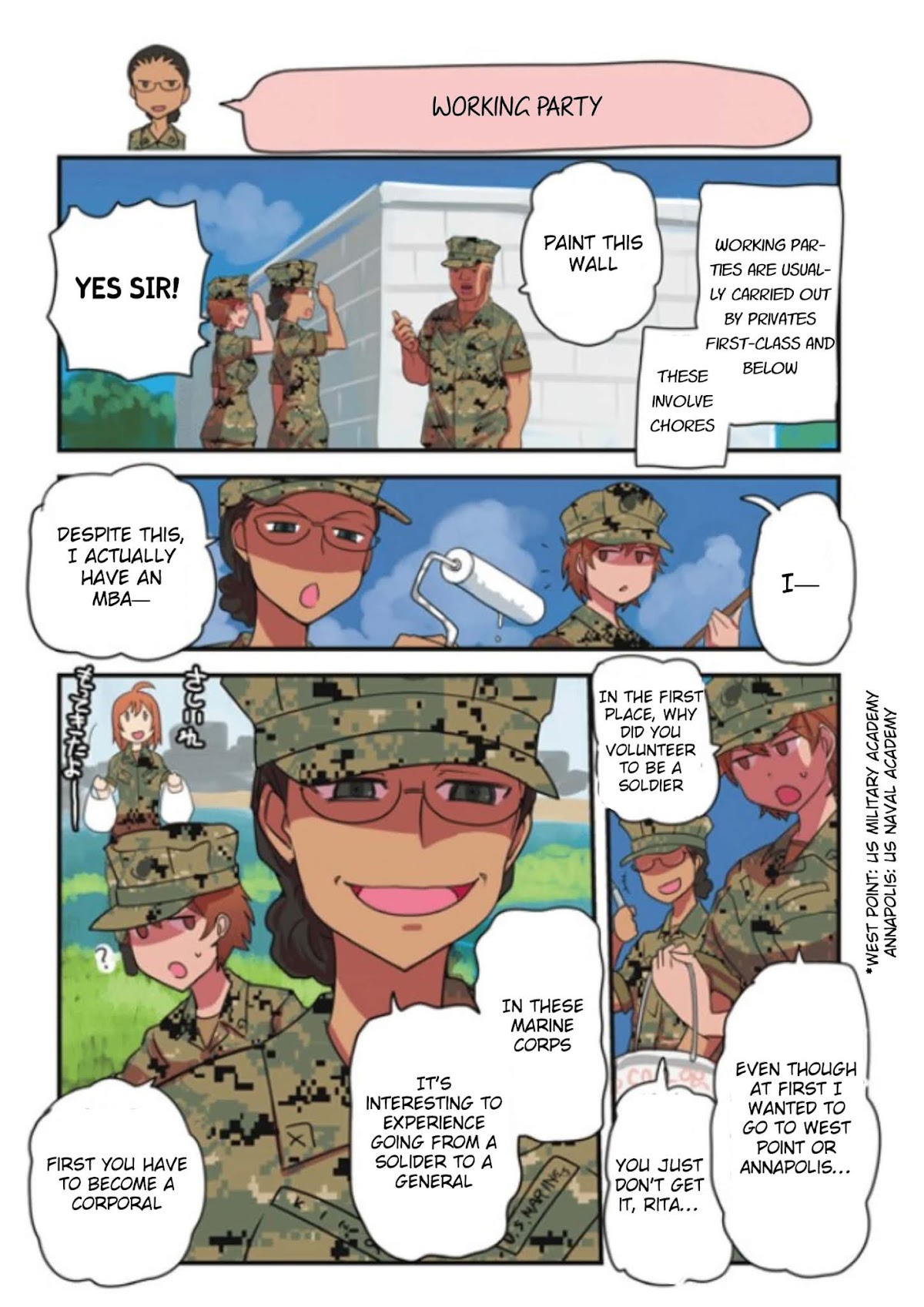 Marine Corps Yumi Chapter 80 page 3 - Chapter 80