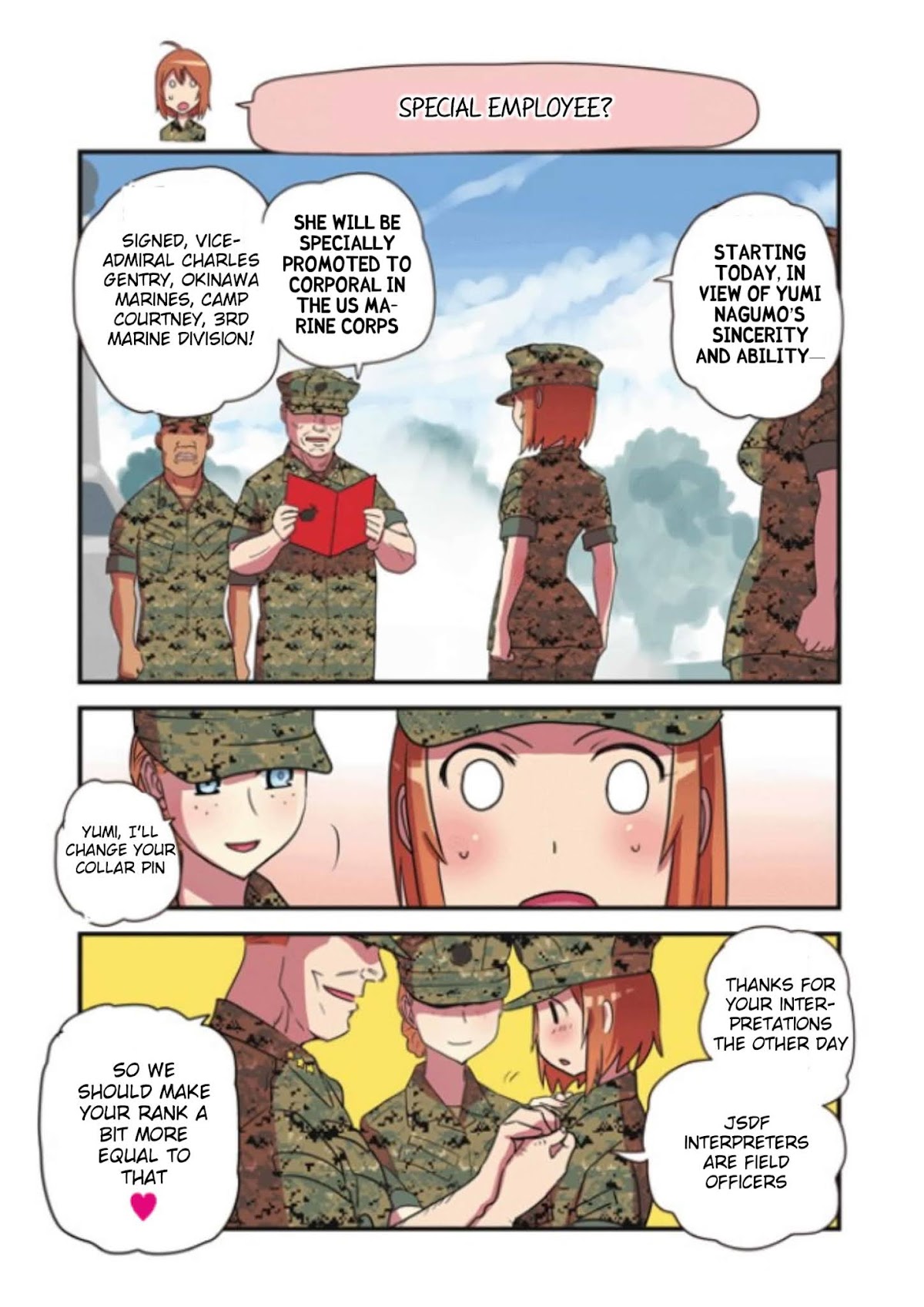 Marine Corps Yumi Chapter 81 page 3 - Chapter 81