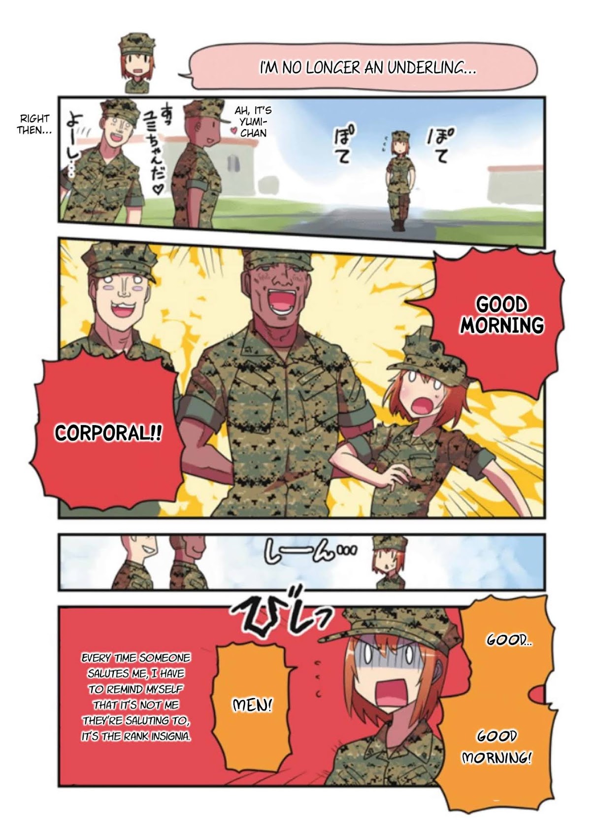 Marine Corps Yumi Chapter 83 page 1 - Chapter 83