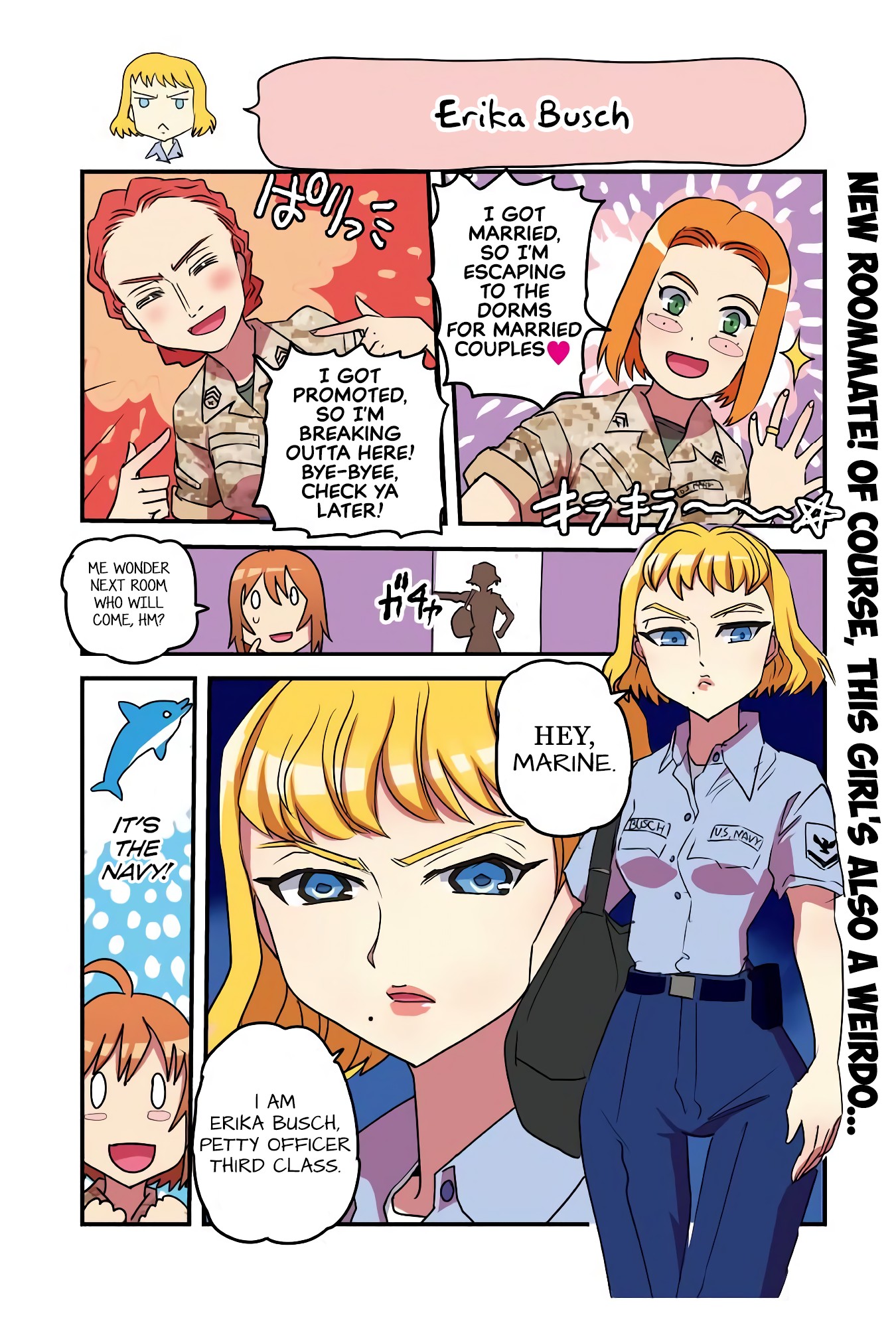 Marine Corps Yumi Chapter 92 page 1 - Chapter 92