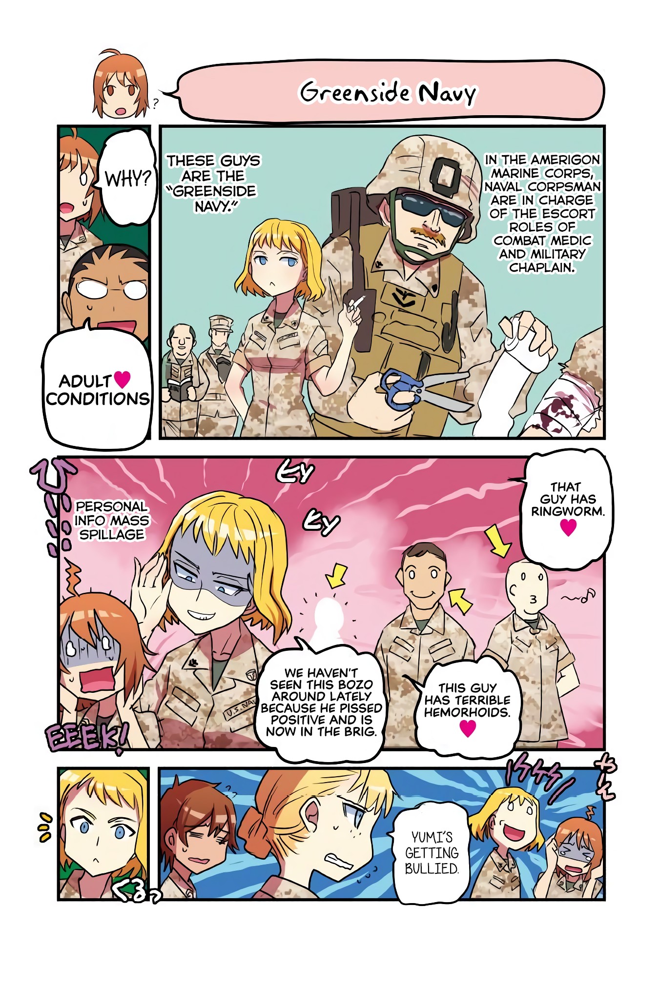 Marine Corps Yumi Chapter 92 page 3 - Chapter 92