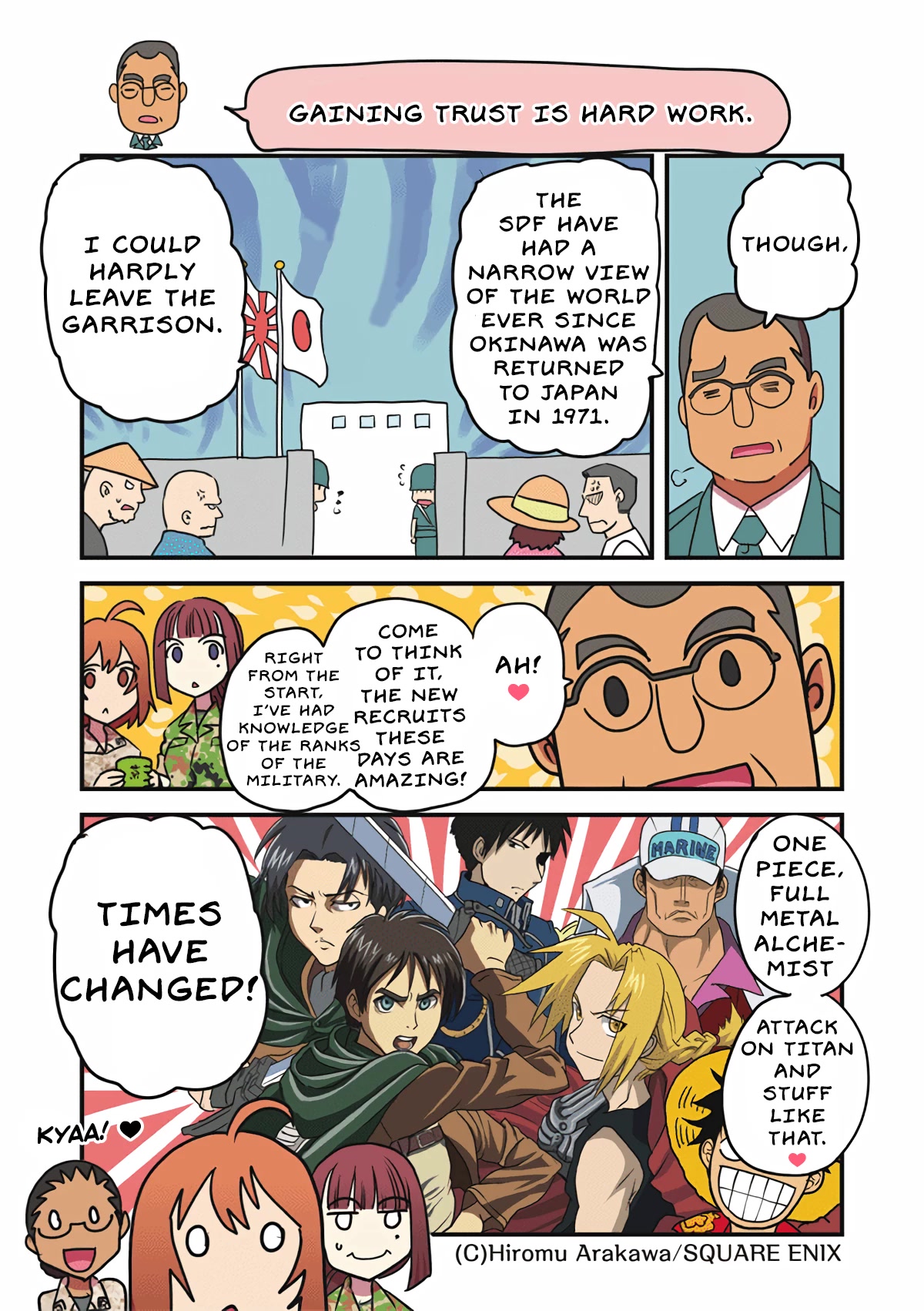 Marine Corps Yumi Chapter 95 page 3 - Chapter 95