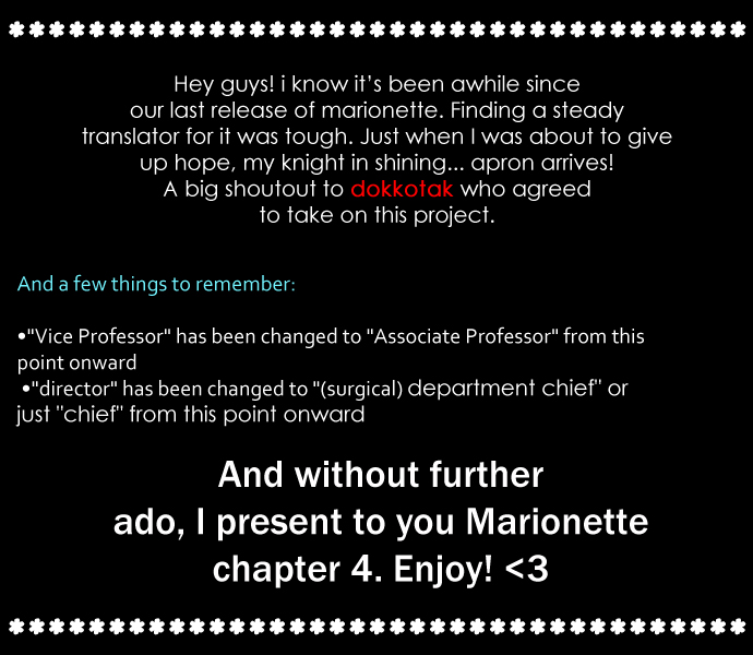 Marionette Chapter 4 page 2 - Chapter 4