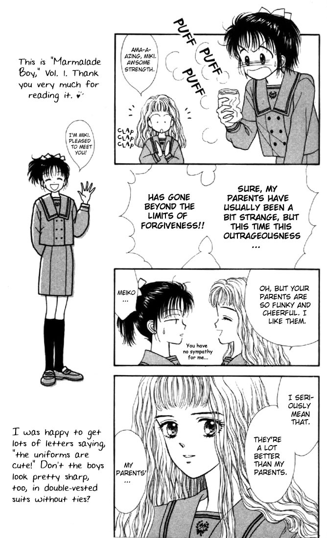 Marmalade Boy Chapter 1 page 11 - Chapter 1