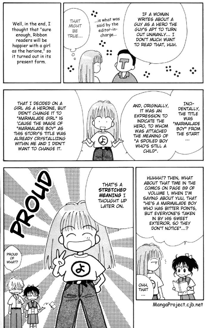 Marmalade Boy Chapter 40 page 10 - Chapter 40: Extras