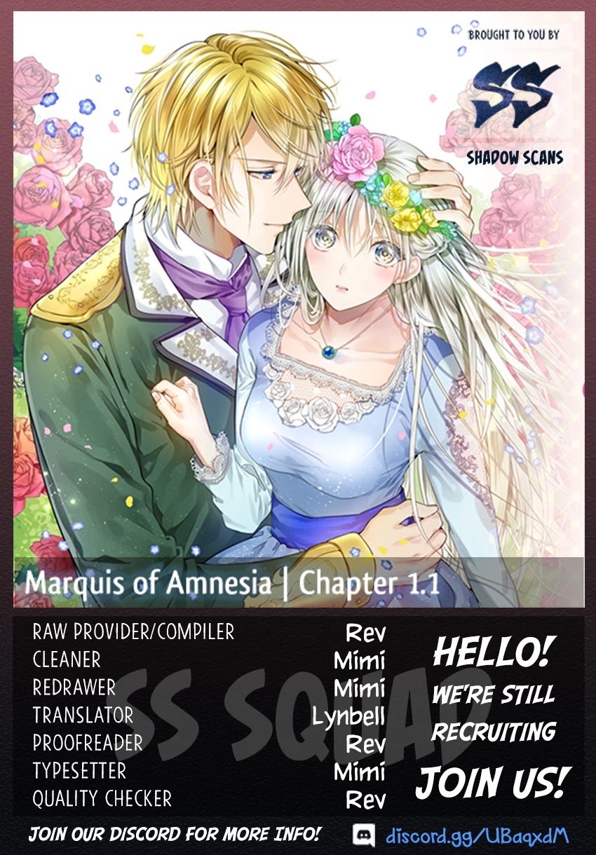 Marquis of Amnesia Chapter 1.1 page 1 - Chapter 1.1 - 1.4