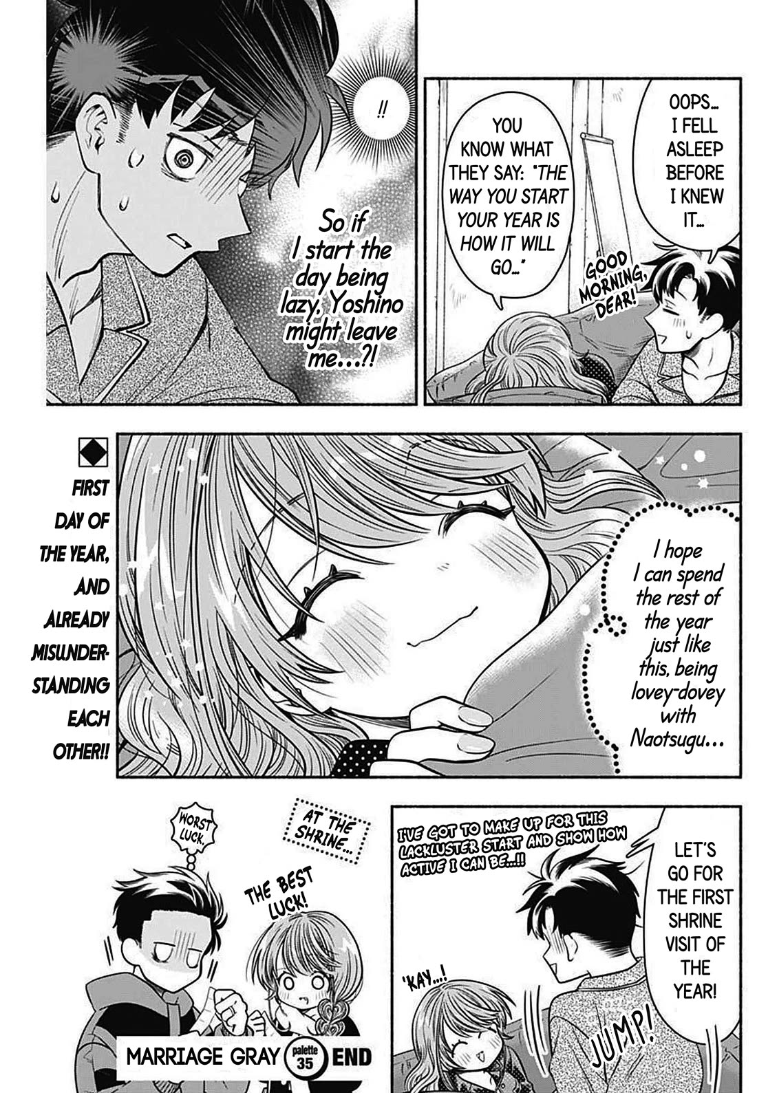 Marriage Gray Chapter 35 page 11 - Chapter 35: Shimenawa Beige