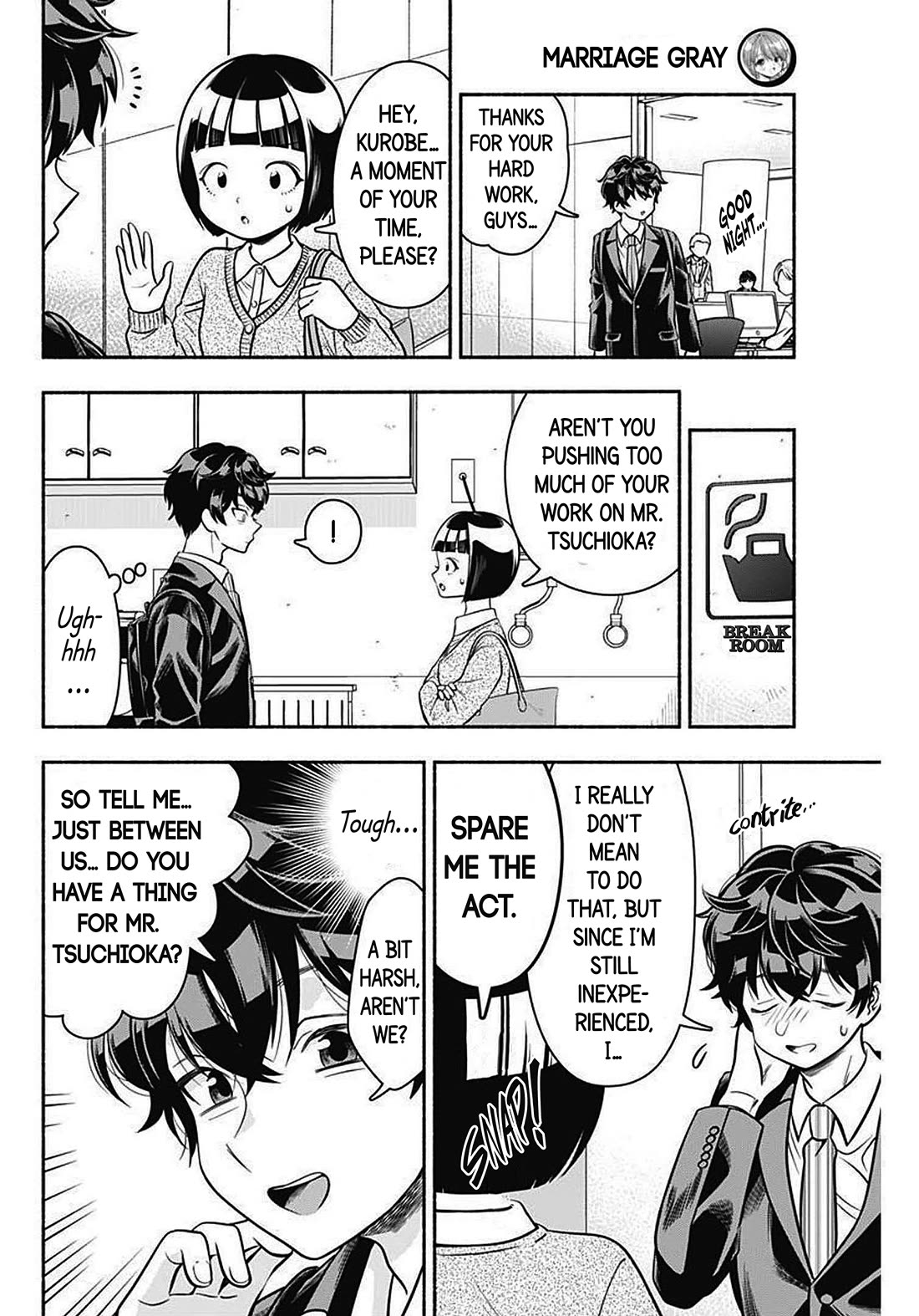 Marriage Gray Chapter 42 page 8 - Chapter 42: Intervention Black