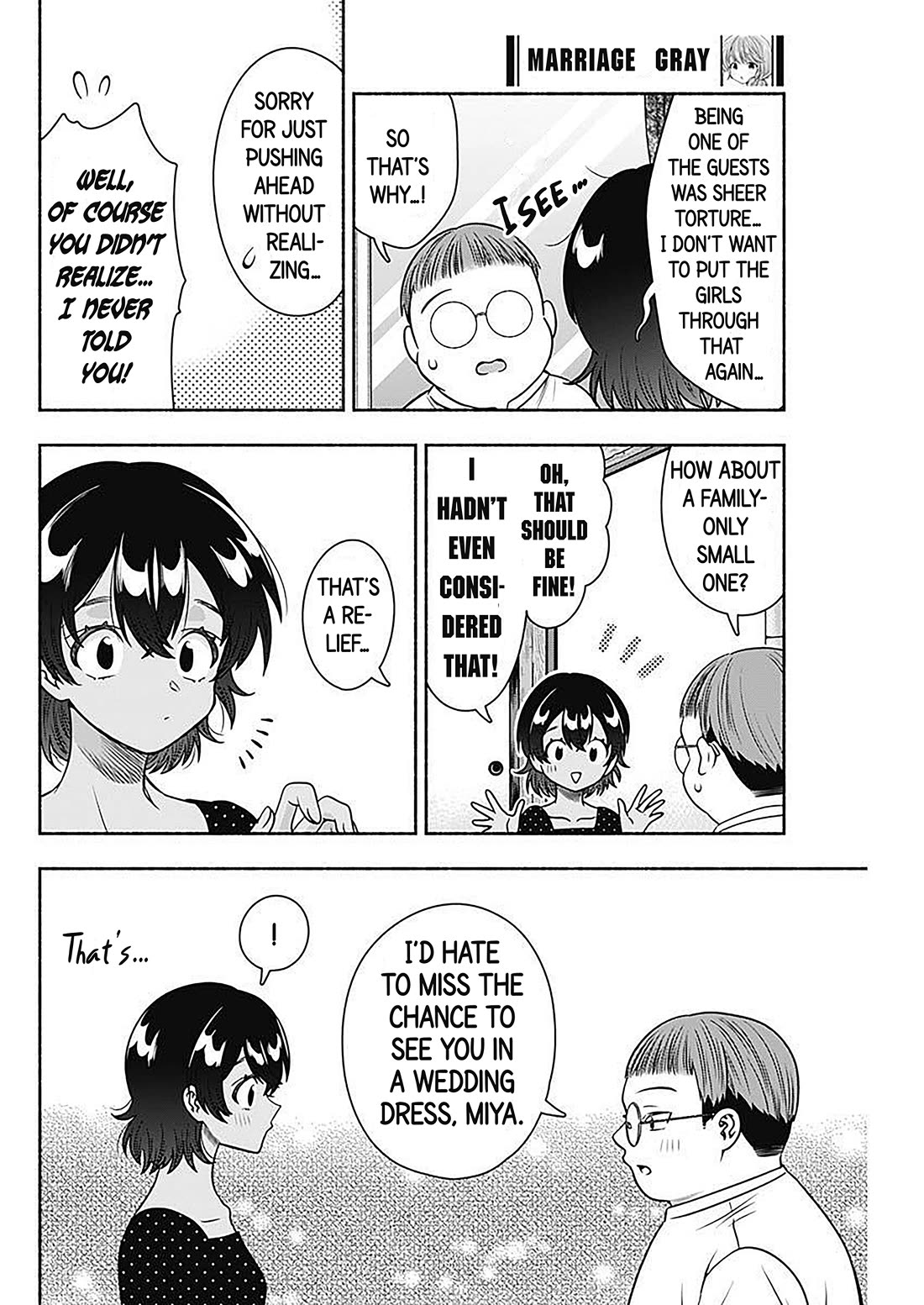 Marriage Gray Chapter 54 page 10 - Chapter 54: Conflicted Crimson