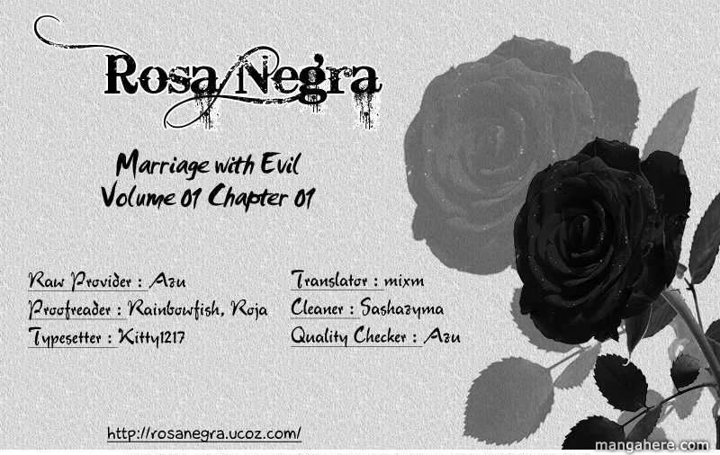 Marriage with Evil Chapter 1 page 2 - Chapter 1