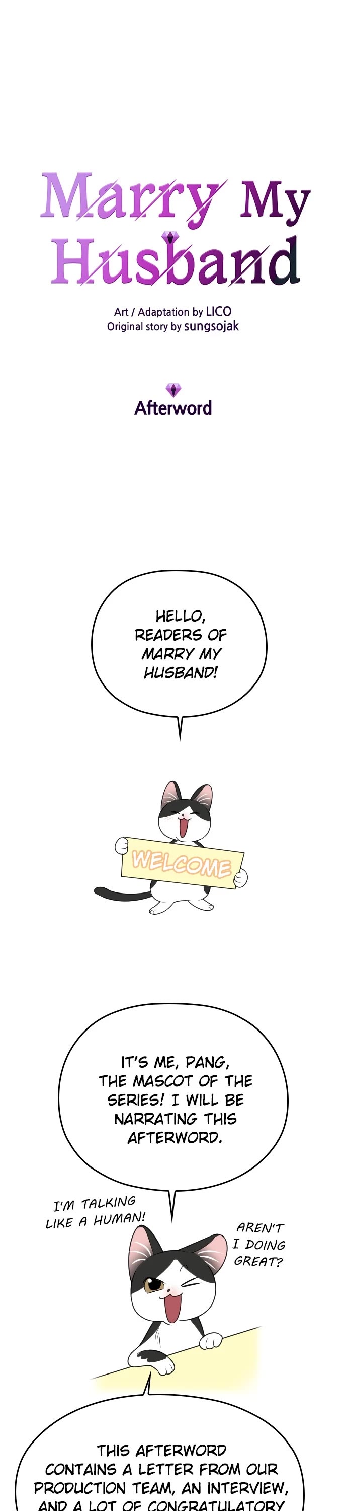 Marry My Husband Chapter 69 page 1 - Chapter 69: Afterword [END]