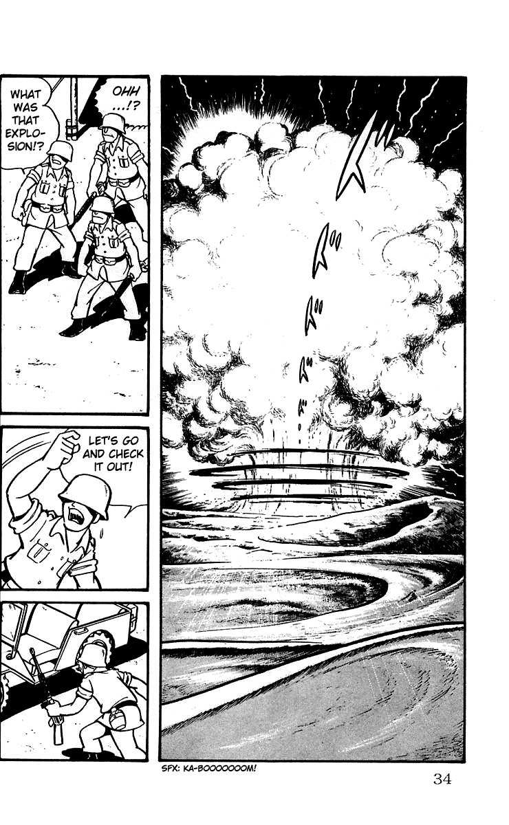 Mars (YOKOYAMA Mitsuteru) Chapter 14 page 34 - Chapter 14: The End of the Sphinx