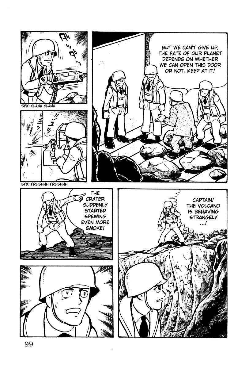 Mars (YOKOYAMA Mitsuteru) Chapter 16 page 16 - Chapter 16: Battle in the Underground Lake