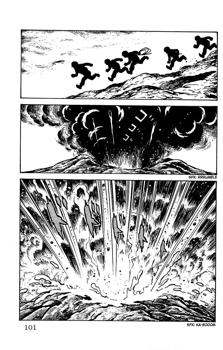Mars (YOKOYAMA Mitsuteru) Chapter 16 page 18 - Chapter 16: Battle in the Underground Lake