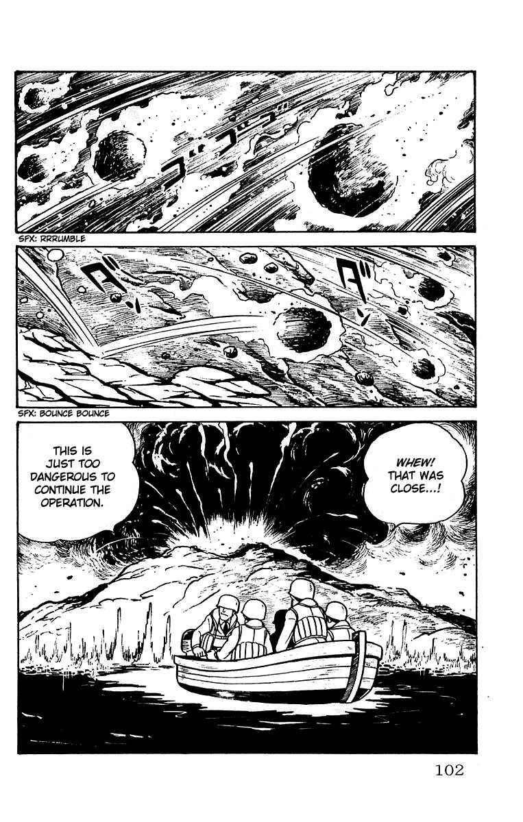 Mars (YOKOYAMA Mitsuteru) Chapter 16 page 19 - Chapter 16: Battle in the Underground Lake