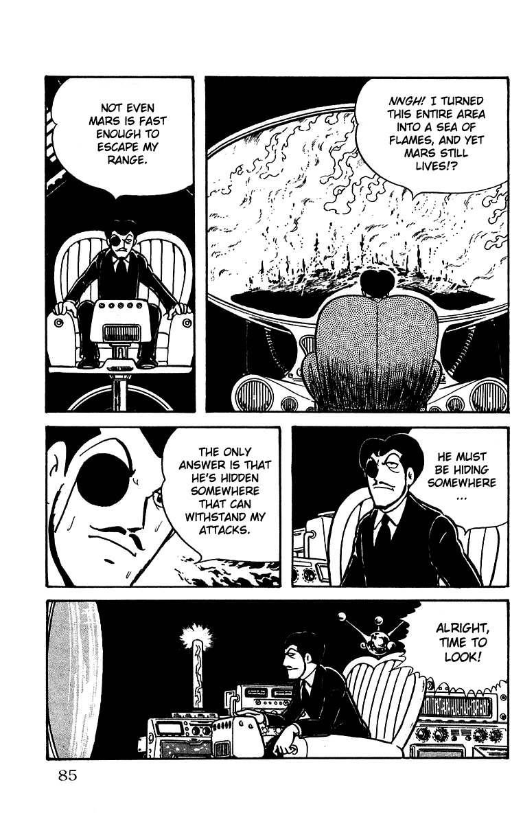 Mars (YOKOYAMA Mitsuteru) Chapter 16 page 2 - Chapter 16: Battle in the Underground Lake