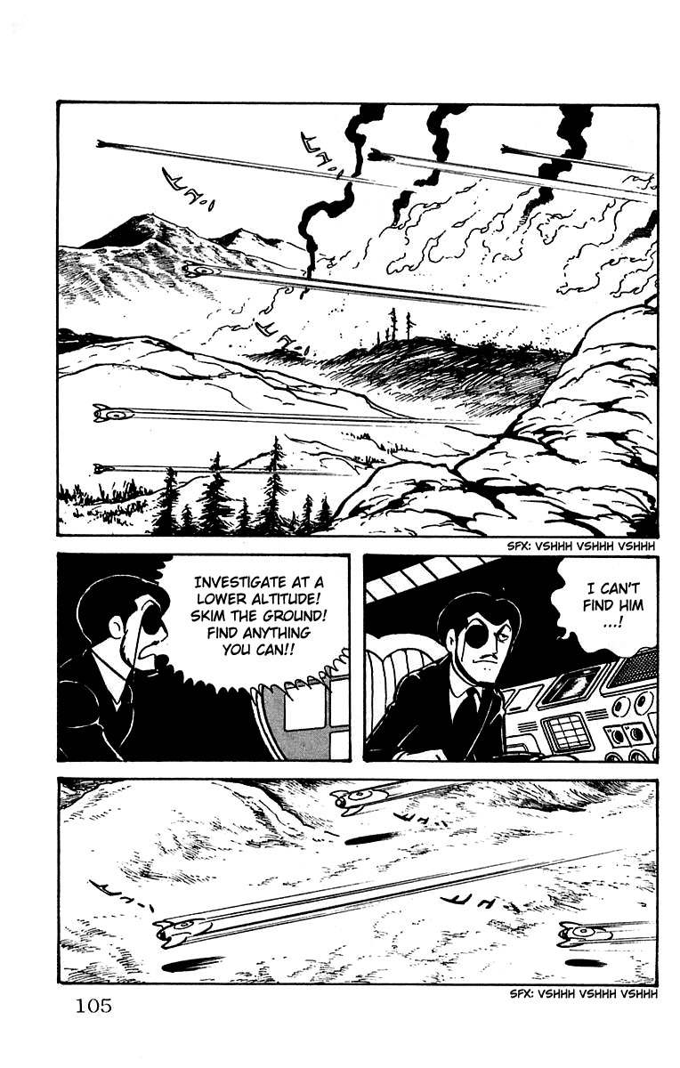 Mars (YOKOYAMA Mitsuteru) Chapter 16 page 22 - Chapter 16: Battle in the Underground Lake