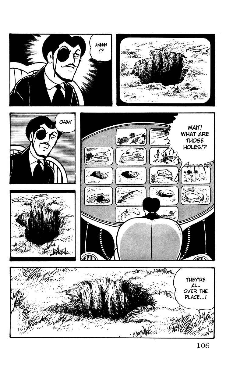 Mars (YOKOYAMA Mitsuteru) Chapter 16 page 23 - Chapter 16: Battle in the Underground Lake