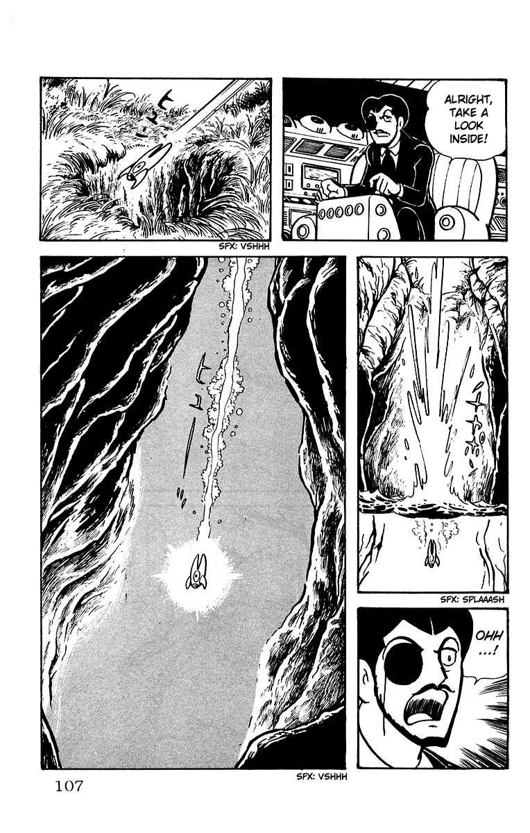Mars (YOKOYAMA Mitsuteru) Chapter 16 page 24 - Chapter 16: Battle in the Underground Lake
