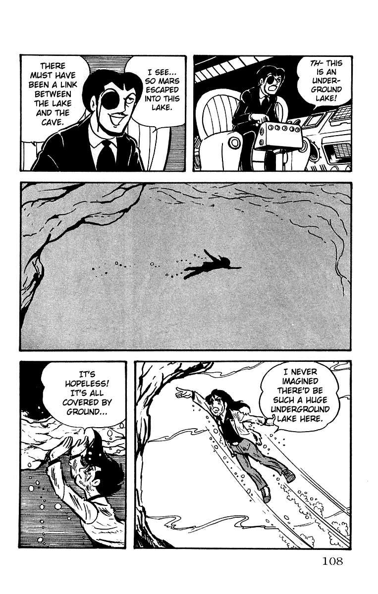 Mars (YOKOYAMA Mitsuteru) Chapter 16 page 25 - Chapter 16: Battle in the Underground Lake