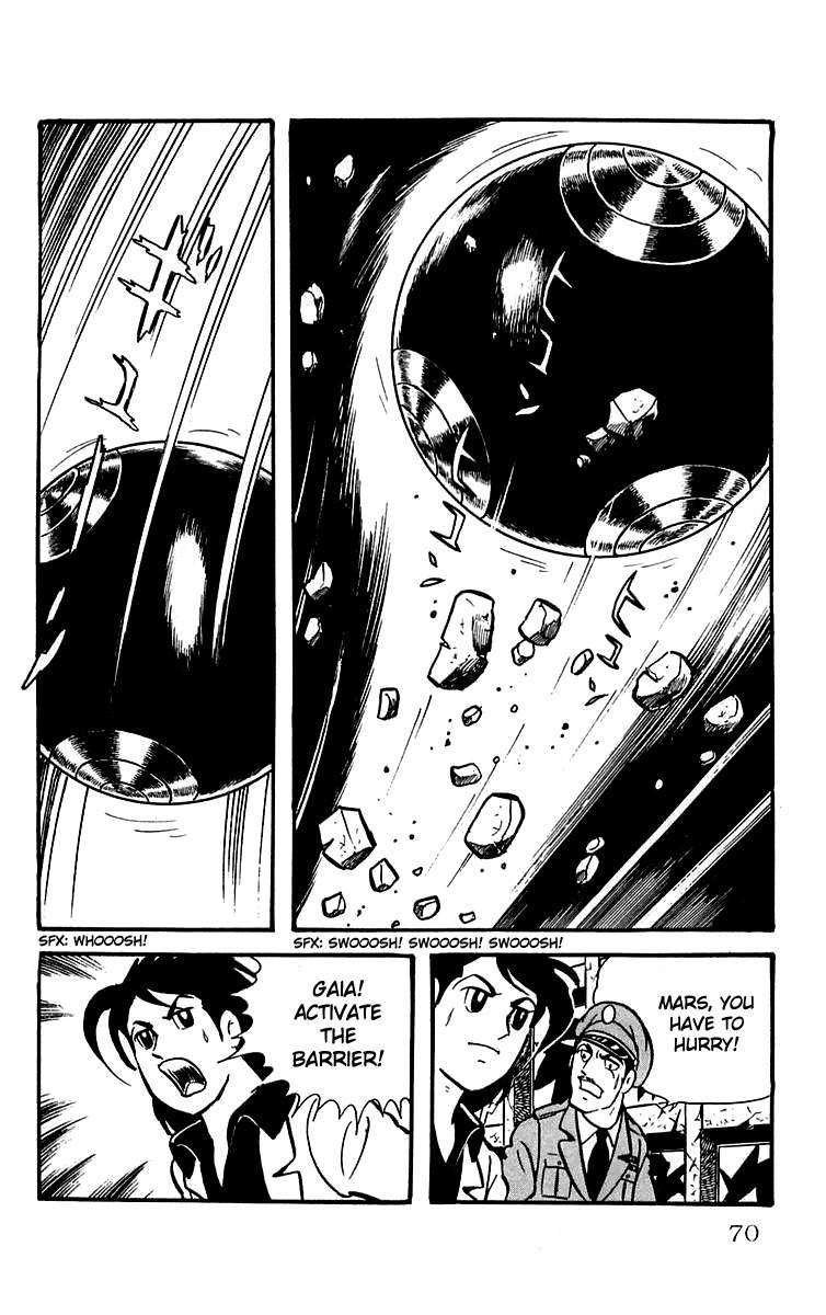 Mars (YOKOYAMA Mitsuteru) Chapter 25 page 18 - Chapter 25: The Destruction of Tokyo