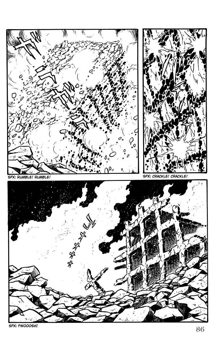Mars (YOKOYAMA Mitsuteru) Chapter 25 page 34 - Chapter 25: The Destruction of Tokyo