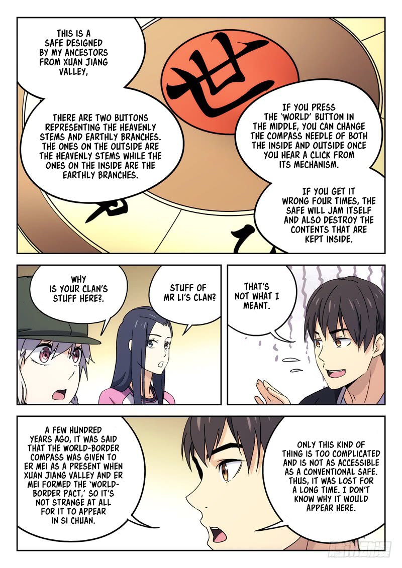 Martial Art Successor Chapter 25 page 8 - Chapter 25: World-Border Compass