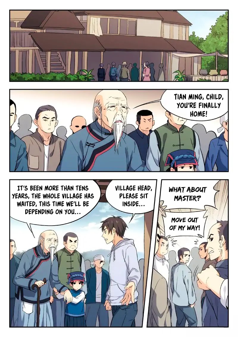 Martial Art Successor Chapter 3 page 1 - Chapter 3: Return Home