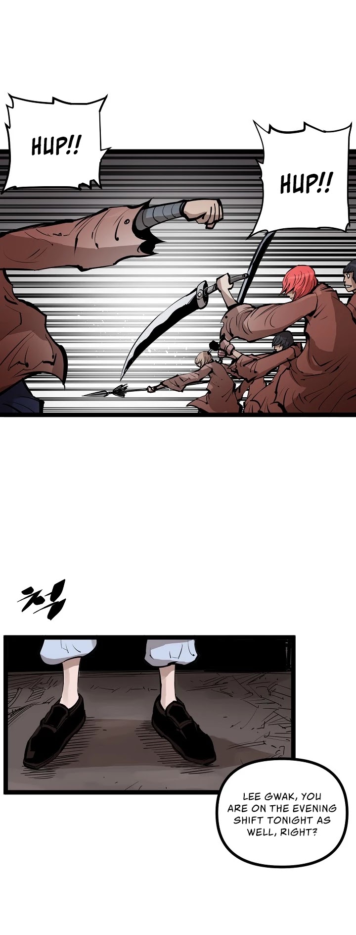 Martial Artist Lee Gwak Chapter 1 page 35 - Chapter 1