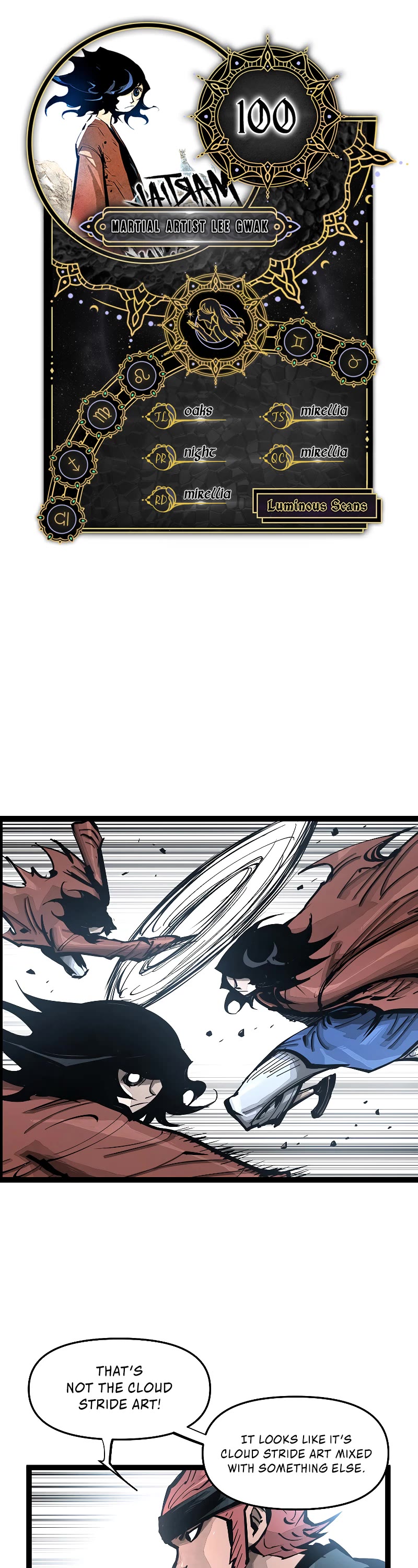 Martial Artist Lee Gwak Chapter 100 page 1 - Chapter 100 [END]