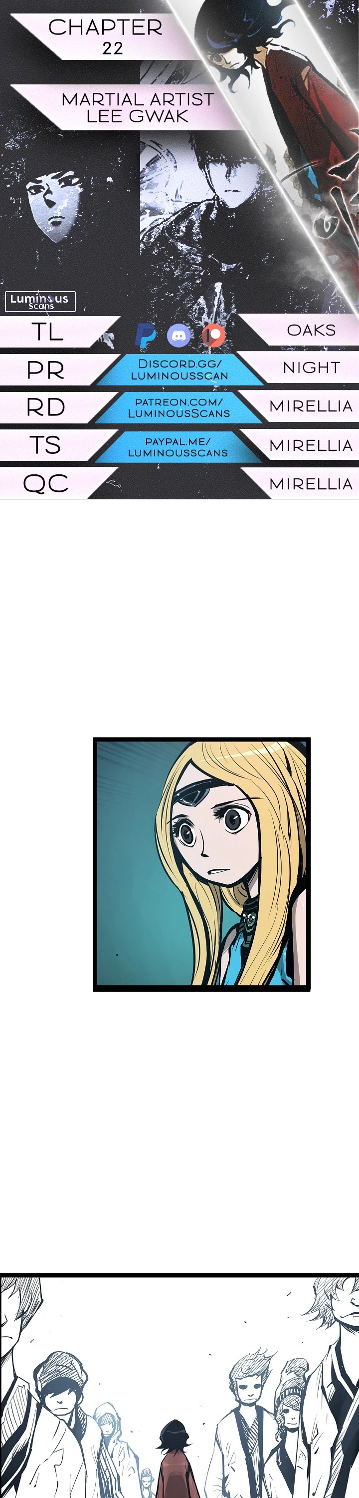 Martial Artist Lee Gwak Chapter 22 page 1 - Chapter 22