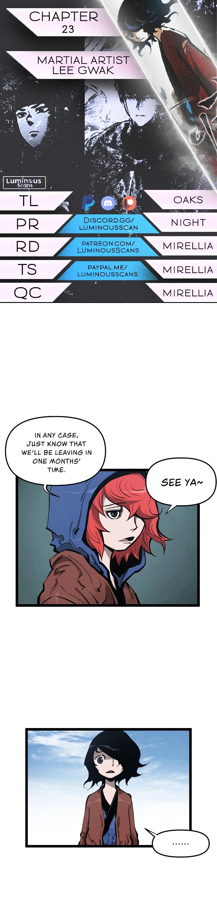 Martial Artist Lee Gwak Chapter 23 page 1 - Chapter 23