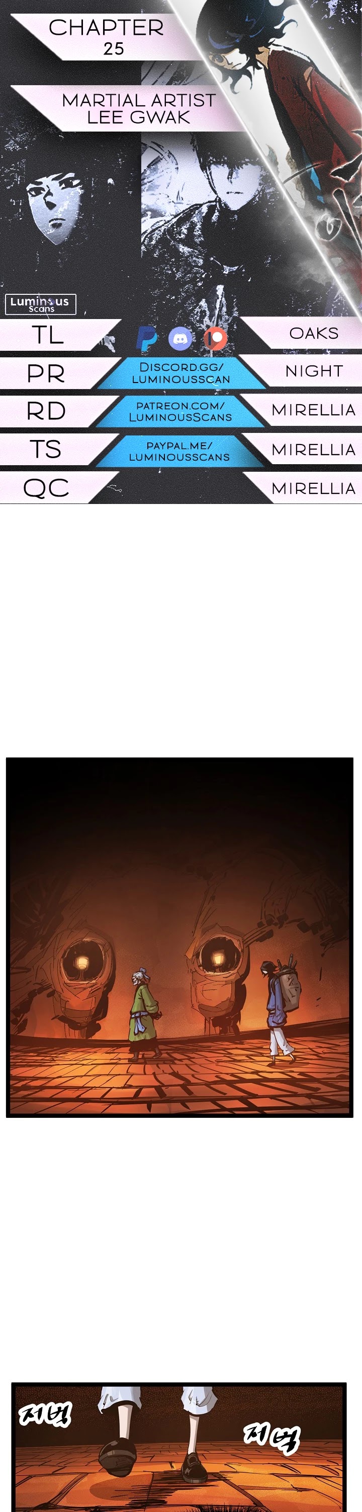 Martial Artist Lee Gwak Chapter 25 page 1 - Chapter 25