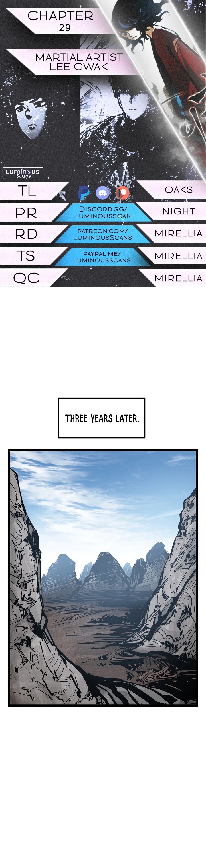 Martial Artist Lee Gwak Chapter 29 page 1 - Chapter 29