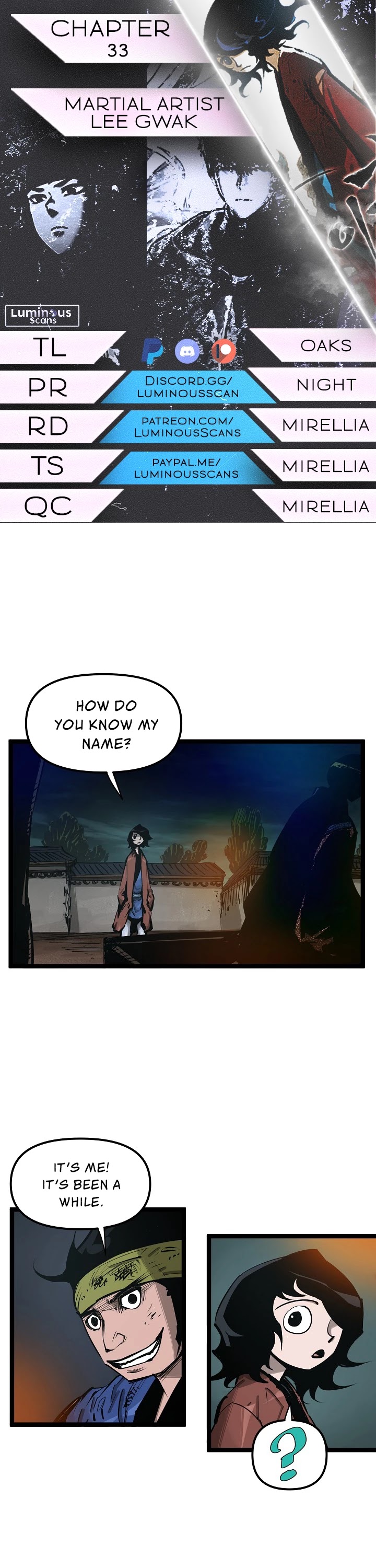 Martial Artist Lee Gwak Chapter 33 page 1 - Chapter 33