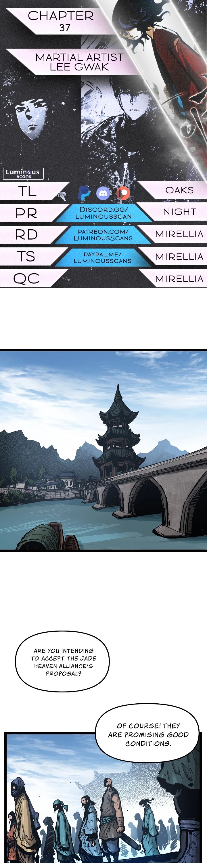 Martial Artist Lee Gwak Chapter 37 page 1 - Chapter 37