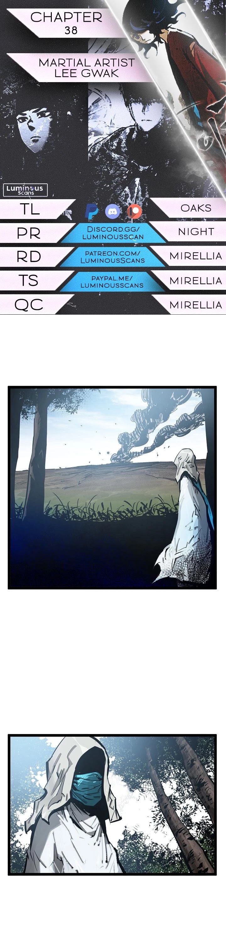 Martial Artist Lee Gwak Chapter 38 page 1 - Chapter 38
