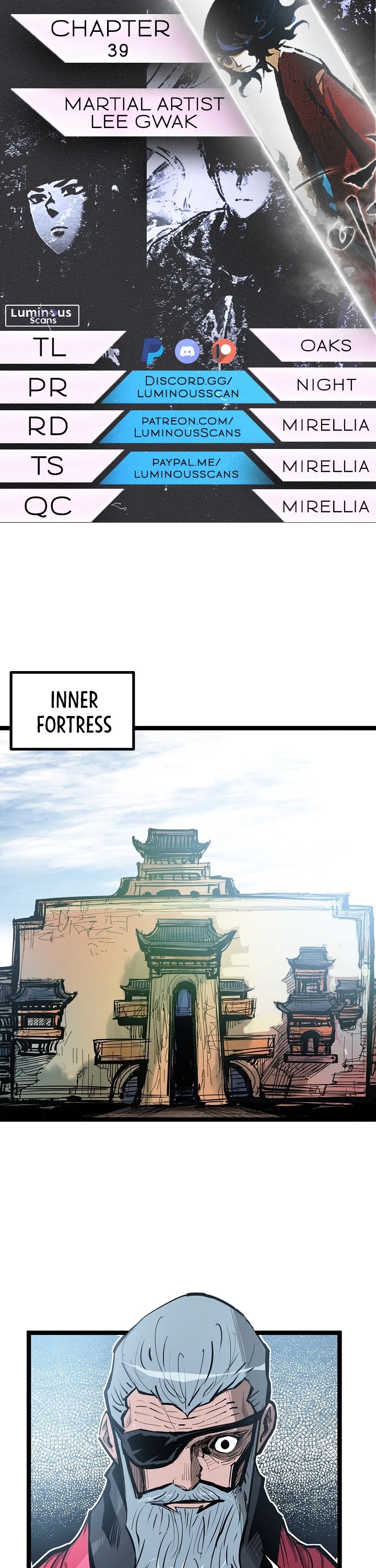 Martial Artist Lee Gwak Chapter 39 page 1 - Chapter 39