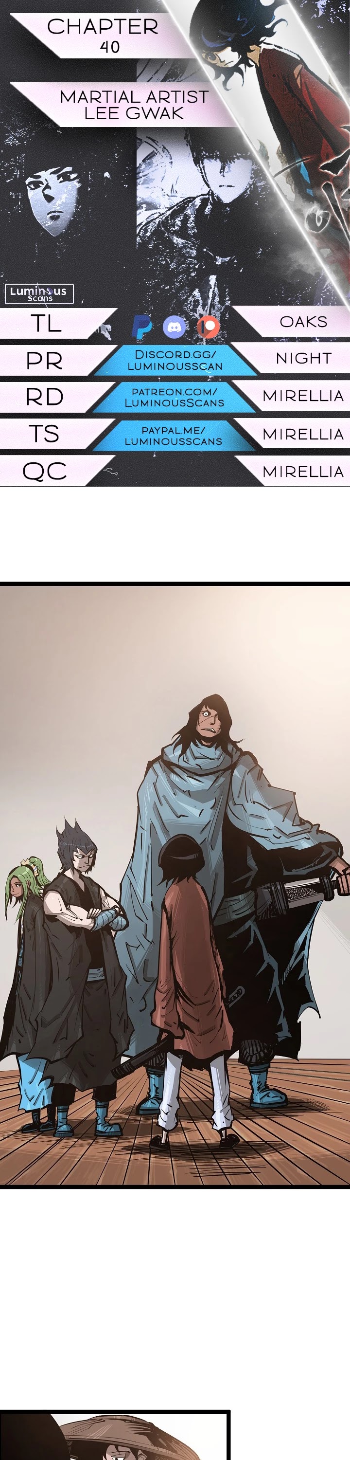 Martial Artist Lee Gwak Chapter 40 page 1 - Chapter 40
