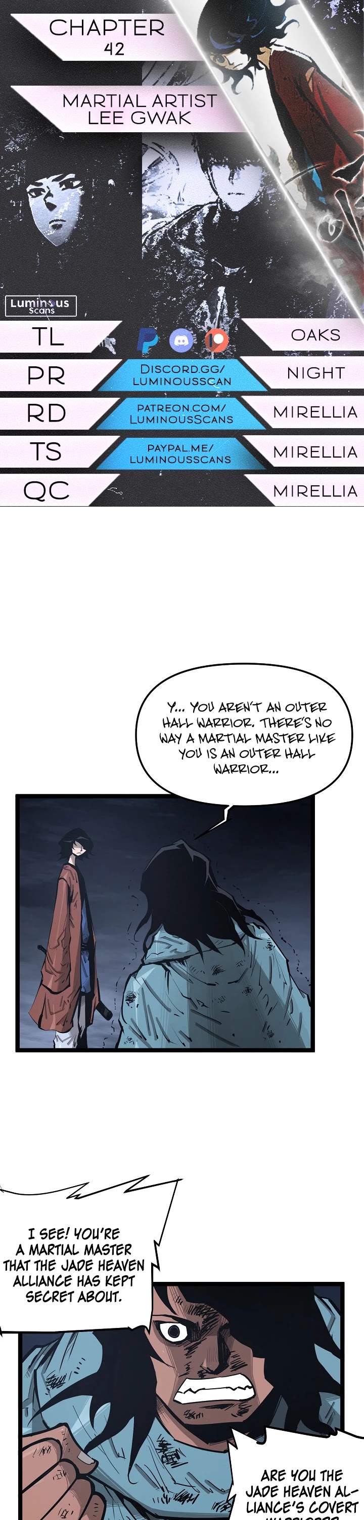 Martial Artist Lee Gwak Chapter 42 page 1 - Chapter 42