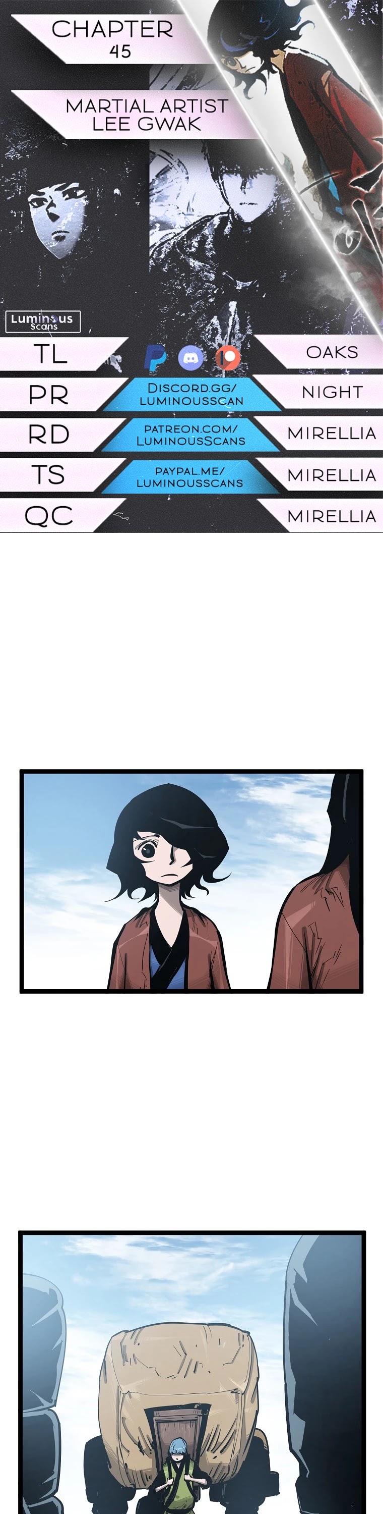 Martial Artist Lee Gwak Chapter 45 page 1 - Chapter 45