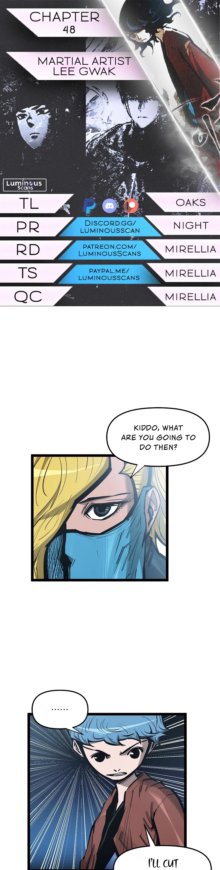 Martial Artist Lee Gwak Chapter 48 page 1 - Chapter 48
