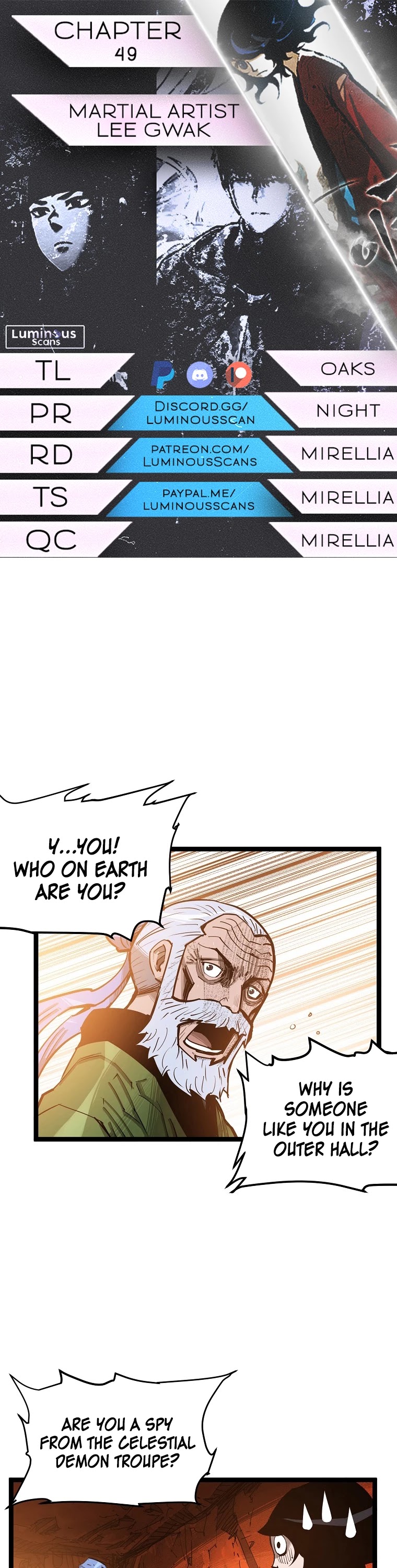 Martial Artist Lee Gwak Chapter 49 page 1 - Chapter 49