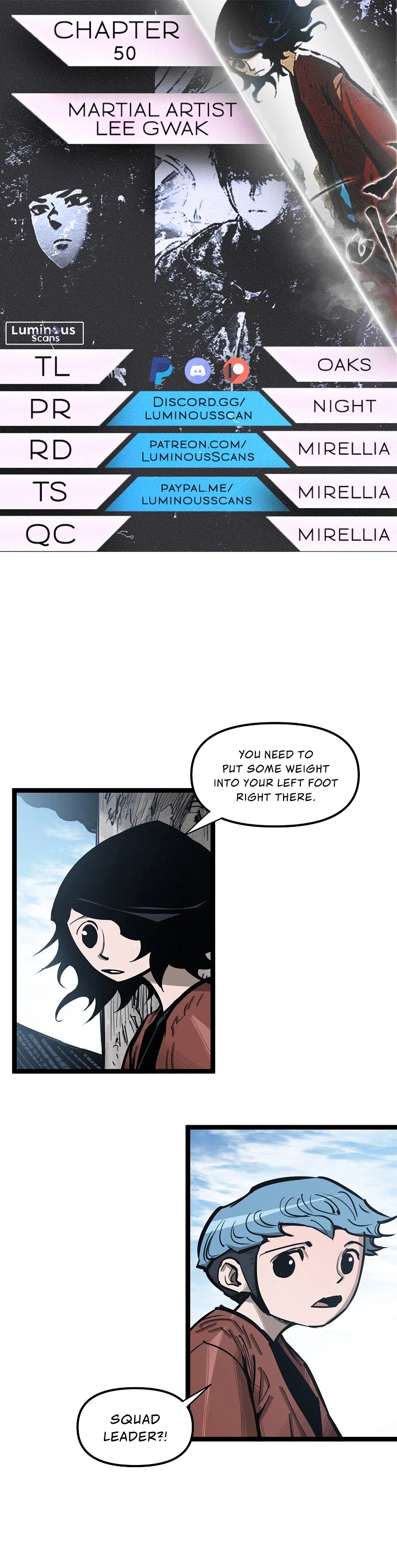Martial Artist Lee Gwak Chapter 50 page 1 - Chapter 50